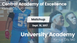 Matchup: Central Academy of E vs. University Academy 2017