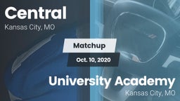 Matchup: Central  vs. University Academy 2020