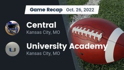 Recap: Central   vs. University Academy 2022
