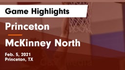 Princeton  vs McKinney North  Game Highlights - Feb. 5, 2021