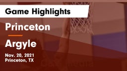 Princeton  vs Argyle  Game Highlights - Nov. 20, 2021