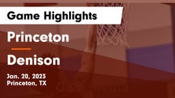 Princeton  vs Denison  Game Highlights - Jan. 20, 2023