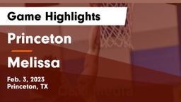 Princeton  vs Melissa  Game Highlights - Feb. 3, 2023