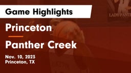 Princeton  vs Panther Creek  Game Highlights - Nov. 10, 2023