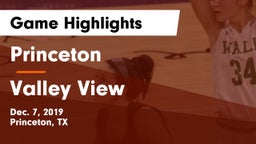 Princeton  vs Valley View  Game Highlights - Dec. 7, 2019