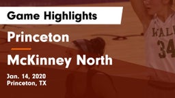 Princeton  vs McKinney North  Game Highlights - Jan. 14, 2020