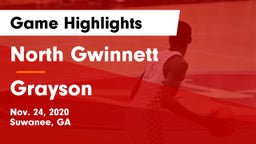 North Gwinnett  vs Grayson  Game Highlights - Nov. 24, 2020