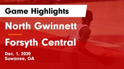 North Gwinnett  vs Forsyth Central  Game Highlights - Dec. 1, 2020