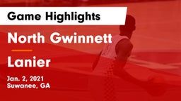 North Gwinnett  vs Lanier  Game Highlights - Jan. 2, 2021