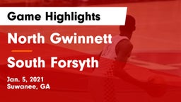 North Gwinnett  vs South Forsyth  Game Highlights - Jan. 5, 2021