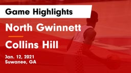 North Gwinnett  vs Collins Hill  Game Highlights - Jan. 12, 2021