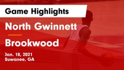 North Gwinnett  vs Brookwood  Game Highlights - Jan. 18, 2021