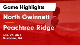 North Gwinnett  vs Peachtree Ridge  Game Highlights - Jan. 22, 2021