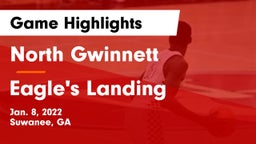 North Gwinnett  vs Eagle's Landing  Game Highlights - Jan. 8, 2022