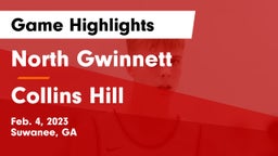 North Gwinnett  vs Collins Hill  Game Highlights - Feb. 4, 2023