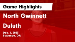 North Gwinnett  vs Duluth  Game Highlights - Dec. 1, 2023