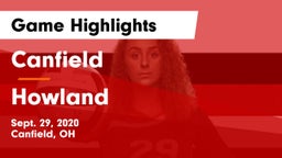 Canfield  vs Howland  Game Highlights - Sept. 29, 2020