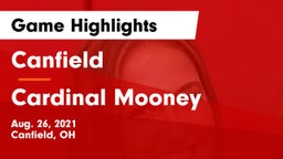 Canfield  vs Cardinal Mooney  Game Highlights - Aug. 26, 2021