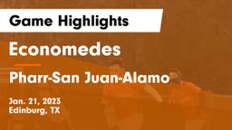 Economedes  vs Pharr-San Juan-Alamo  Game Highlights - Jan. 21, 2023