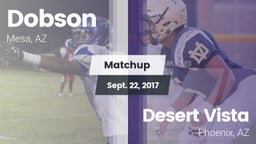 Matchup: Dobson  vs. Desert Vista  2017