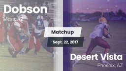 Matchup: Dobson  vs. Desert Vista  2017