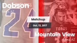 Matchup: Dobson  vs. Mountain View  2017