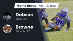 Recap: Dobson  vs. Browne  2022