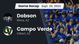 Recap: Dobson  vs. Campo Verde  2023