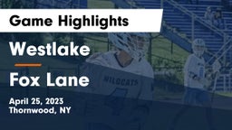 Westlake  vs Fox Lane  Game Highlights - April 25, 2023