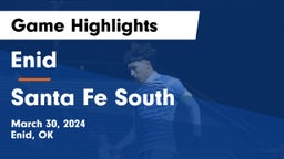 Enid  vs Santa Fe South  Game Highlights - March 30, 2024