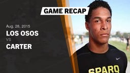 Recap: Los Osos  vs. Carter  2015