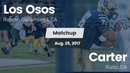 Matchup: Los Osos  vs. Carter  2017