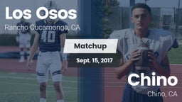 Matchup: Los Osos  vs. Chino  2017