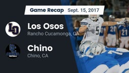 Recap: Los Osos  vs. Chino  2017