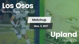 Matchup: Los Osos  vs. Upland  2017