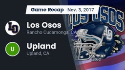 Recap: Los Osos  vs. Upland  2017
