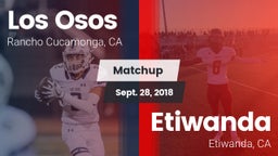 Matchup: Los Osos  vs. Etiwanda  2018