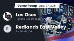 Recap: Los Osos  vs. Redlands East Valley  2021