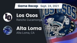 Recap: Los Osos  vs. Alta Loma  2021
