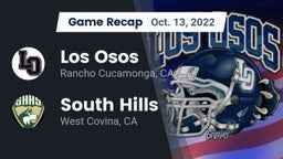 Recap: Los Osos  vs. South Hills  2022