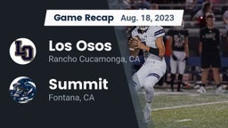 Recap: Los Osos  vs. Summit  2023