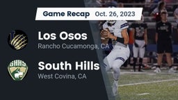 Recap: Los Osos  vs. South Hills  2023