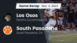 Recap: Los Osos  vs. South Pasadena  2023