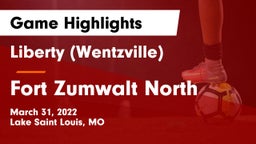 Liberty (Wentzville)  vs Fort Zumwalt North  Game Highlights - March 31, 2022