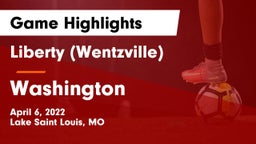 Liberty (Wentzville)  vs Washington  Game Highlights - April 6, 2022