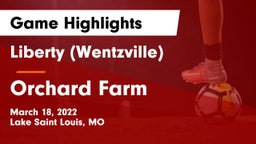 Liberty (Wentzville)  vs Orchard Farm  Game Highlights - March 18, 2022