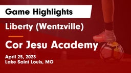 Liberty (Wentzville)  vs Cor Jesu Academy Game Highlights - April 25, 2023