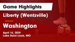 Liberty (Wentzville)  vs Washington  Game Highlights - April 16, 2024