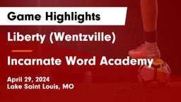 Liberty (Wentzville)  vs Incarnate Word Academy Game Highlights - April 29, 2024