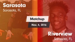 Matchup: Sarasota  vs. Riverview  2016